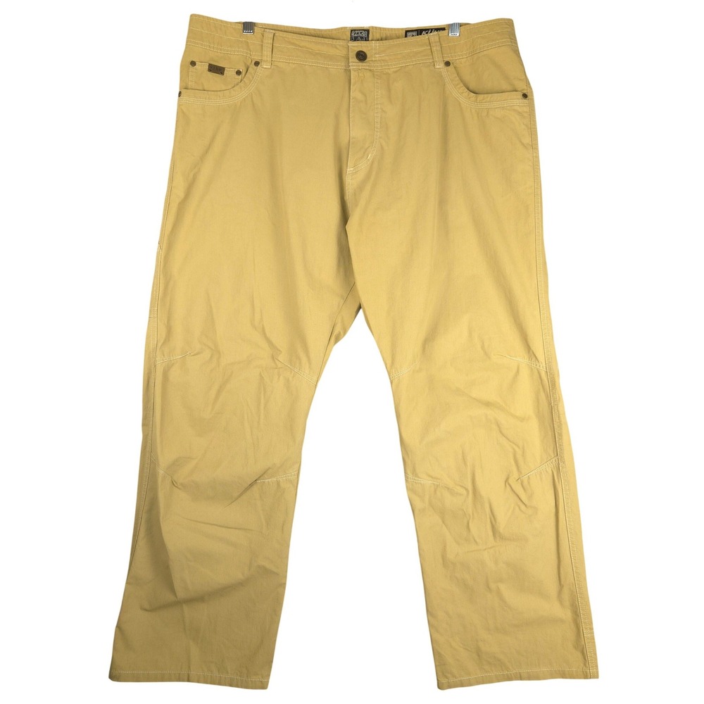 Kuhl Revolvr Mens Tan Khaki Uberkuhl Articulated Hiking Pants 42x30 (Fits 42x29)